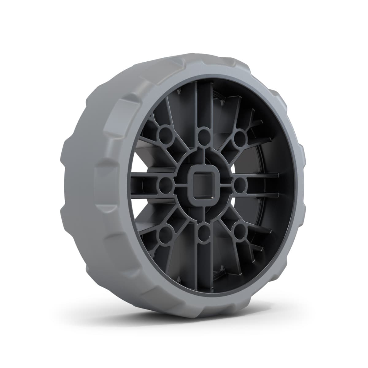 2.75" (220mm Travel) Anti-Static Wheel (2-Pack)